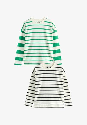 Joules, ELLIE 2 PACK - Langarmshirt - black green