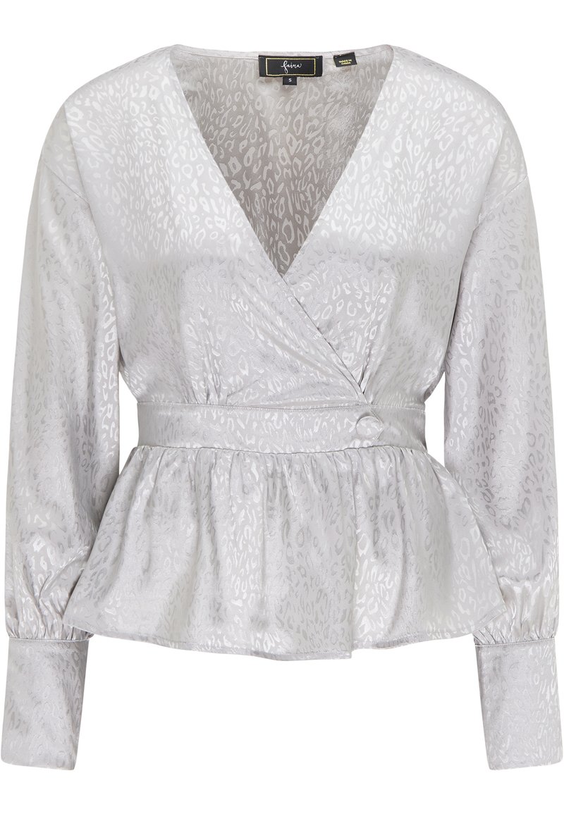 faina Blouse zilverkleurig faina Blouse zilverkleurig