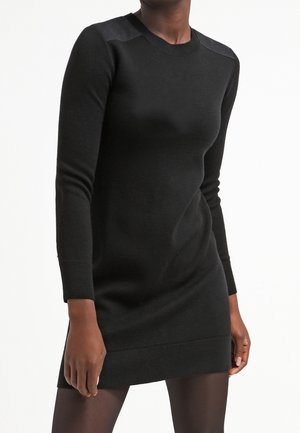 Strickkleid - black