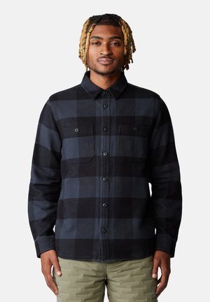 Mountain Hardwear, MOUNTAIN HARDWEAR LANGARM-OBERTEILE M PLUSHER™ LONG SLEEVE SHIRT - Camicia - black tatanka check print