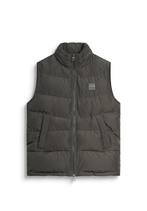 WITH ECOPADDING DUPONT SORONA WITH METAL LOGO ON RUBBER PATCH - Weste - khaki