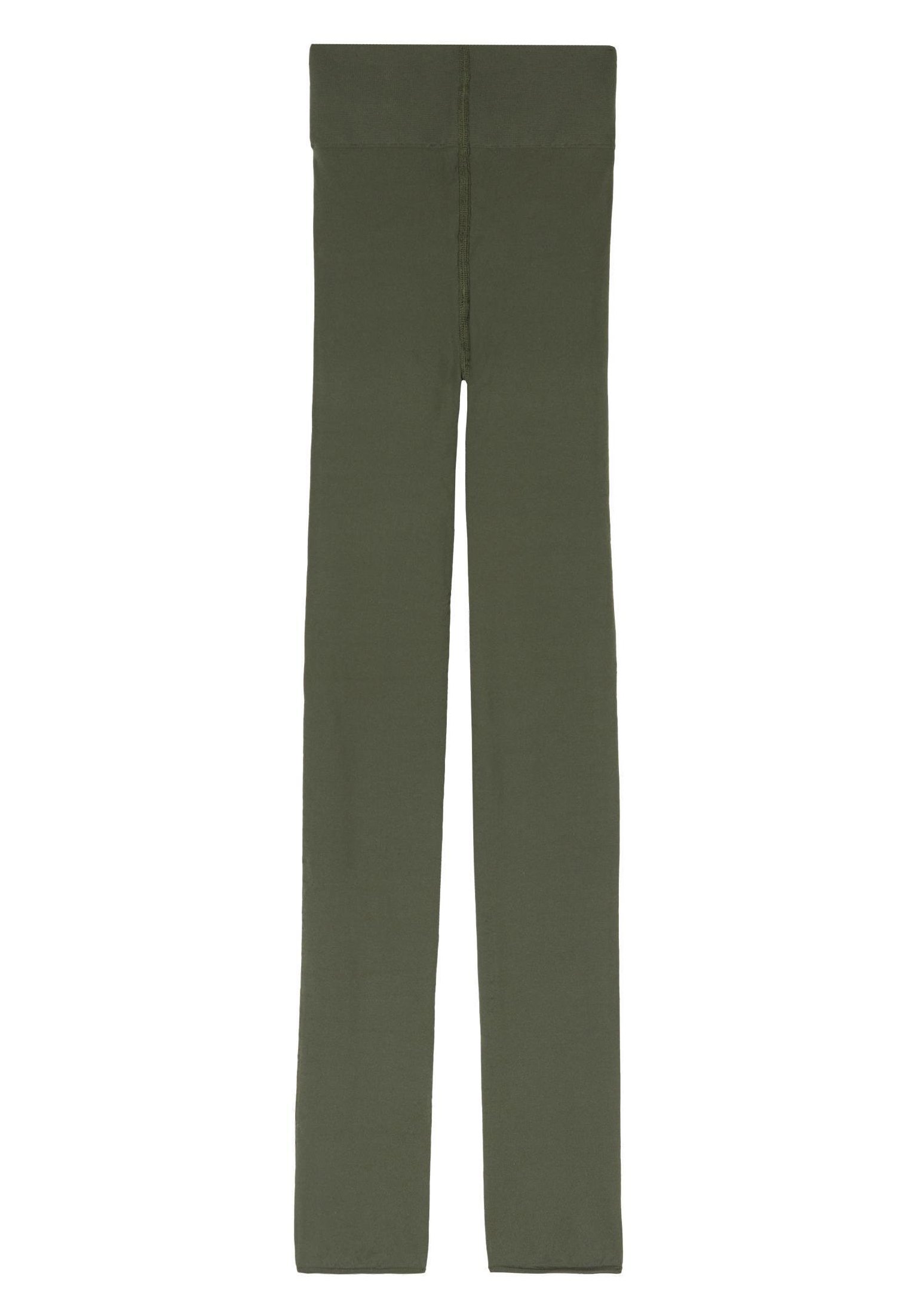 Calzedonia BLICKDICHTE SOFT TOUCH TOTAL COMFORT LEGGINGS - Medias - verde  militare/verde - Zalando.es