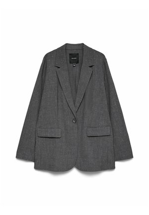 Vero Moda, BLAZER VMTEXAS BLAZER - Blazer - dark grey melange