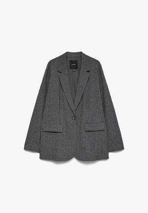 Vero Moda, BLAZER VMTEXAS BLAZER - Blazer - dark grey melange