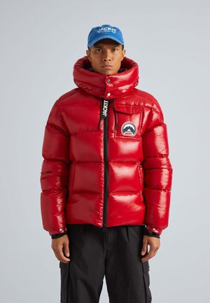 JACK1T SLICK PUFFER  - Chaqueta de plumas - cherry red