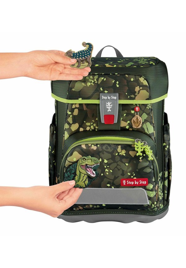 CLOUD SET 5-TEILIG - Schulranzen Set - dino torex