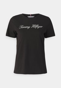 SCRIPT REGULAR - Camiseta estampada - black