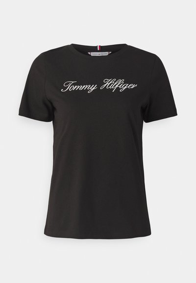 SCRIPT REGULAR - T-shirt imprimé - black