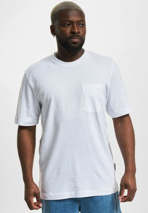 FLORES CREW NECK  - T-shirts - white