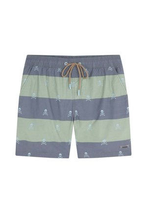 SKULL STRIPES - Short de bain - greyish blue