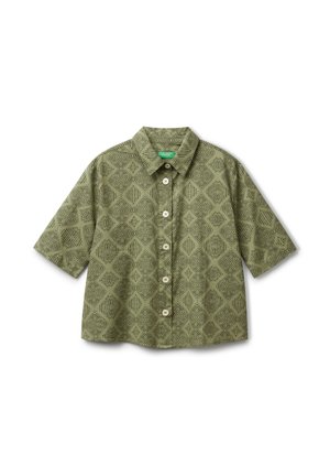 United Colors of Benetton PATTERNED IN LIGHTWEIGHT - Button-down blouse - multicolor