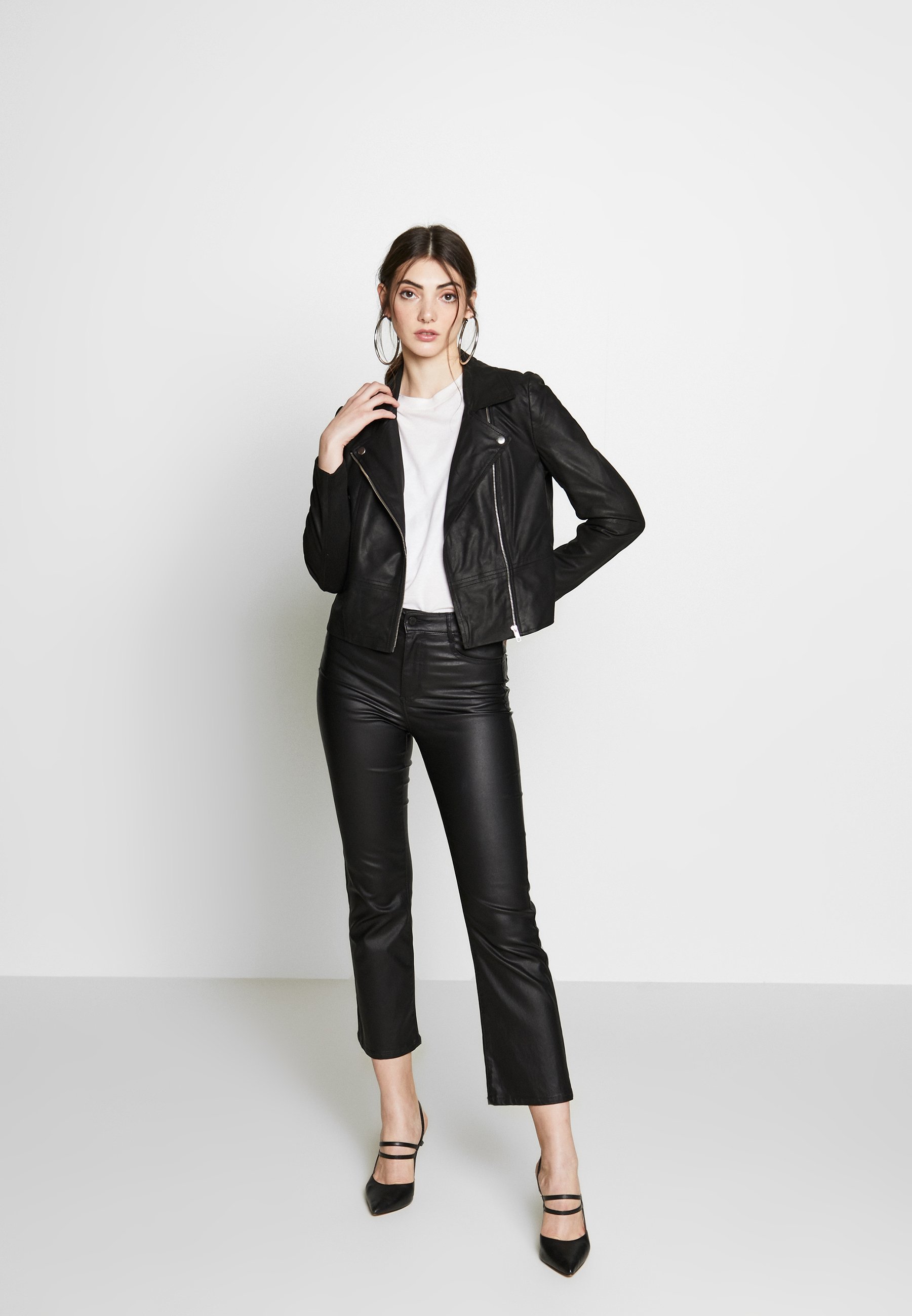 YAS Petite YASSOPHIE JACKET Skinnjakke black Zalando.no Object OBJNETTIE L JACKET Skinnjakke black Zalando.no