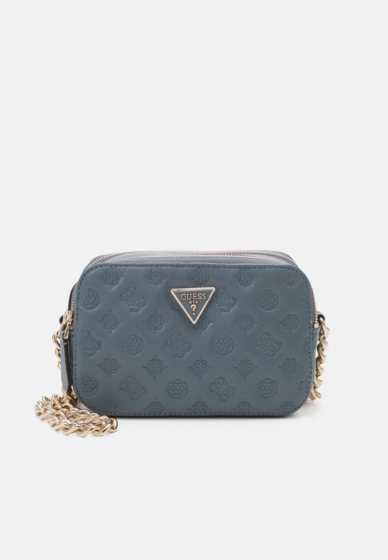 Guess NOELLE CROSSBODY CAMERA Schoudertas slate/blauw Zalando.nl