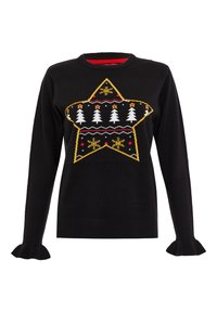 Threadbare THB LADIES XMAS  - Striktrøje - black