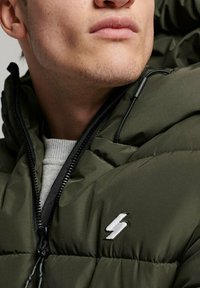 Superdry & Co PUFFER - Vinterjakker - dark moss green