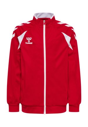 CORE 2 0 TRACK ZIP - Trainingsvest - true red white