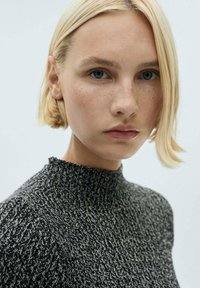 Mango Jumper dress - black