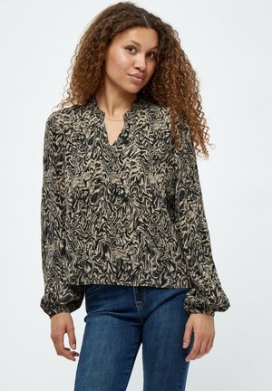 JUVIA - Camicetta - wood smoke swirl print