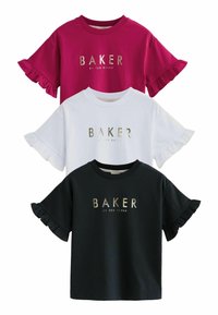 T-Shirt Ted Baker Soldes - Species Corta Sleeve Abstract Graphique T Noir Fr0001235 P 1235