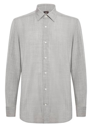Boggi Milano REGULAR FIT  - Vapaa-ajan kauluspaita - grey
