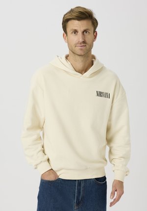 TWO SOON NIRVANA - Jersey con capucha - buttercream