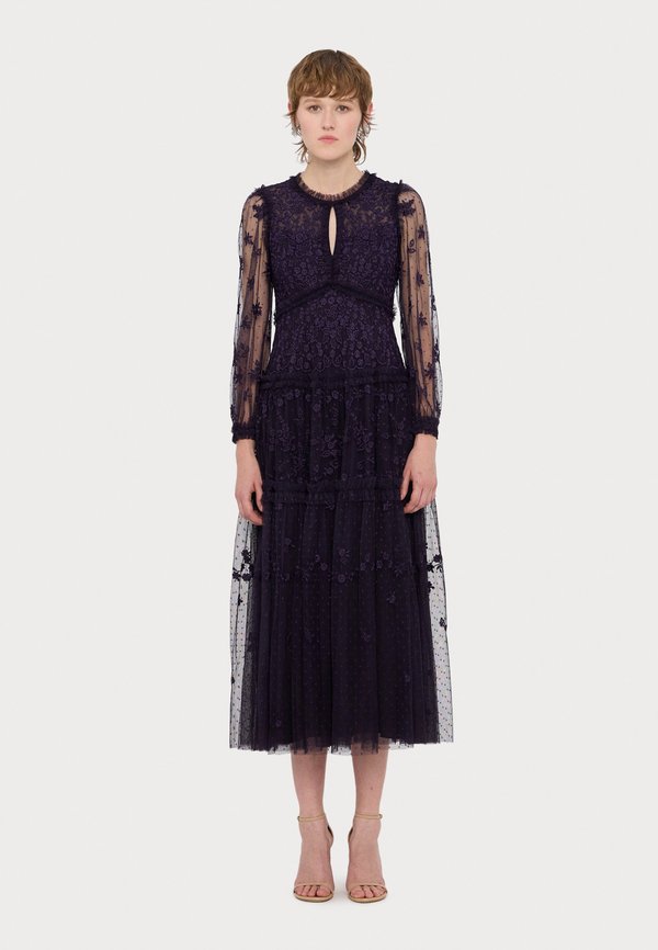 AUTUMN LONG SLEEVE GOWN - Occasion wear - midnight mid