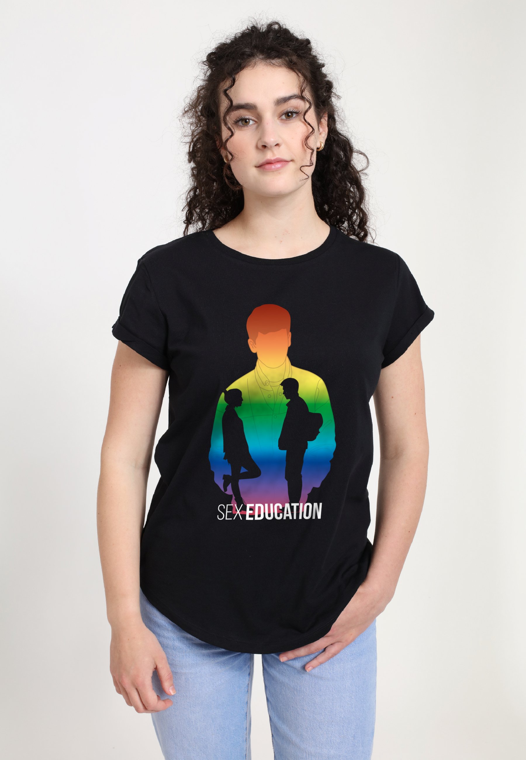 Henry Tiger SEX EDUCATION RAINBOW Print T shirt Black Zalando de Henry Tiger SEX EDUCATION RAINBOW Print T shirt Black Zalando de