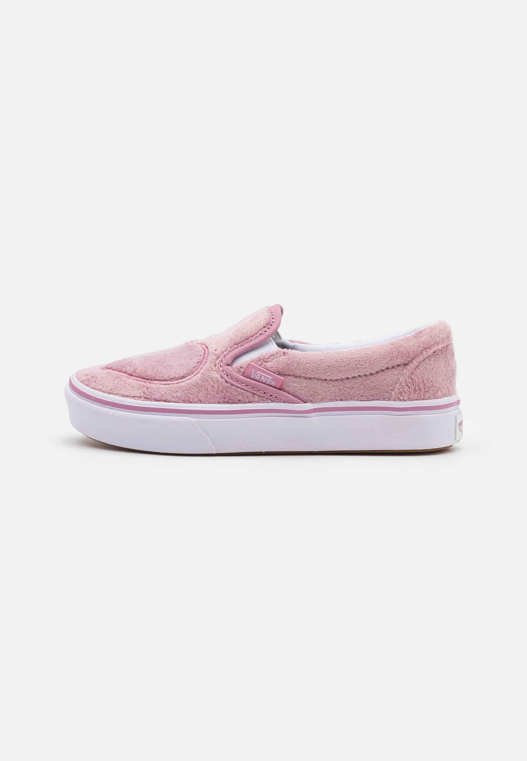 light pink vans slip ons