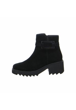 ara PARIS - Platform ankle boots - schwarz
