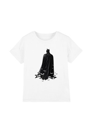 DC COMICS - BATMAN, THE BATMAN BAT CAPE UNISEX - Print T-shirt - white