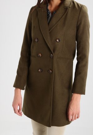 Halflange jas - khaki