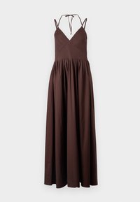 WOVEN DRESS - Vardagsklänning - coffee