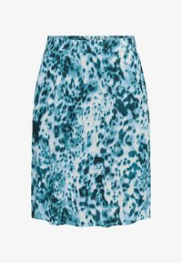 Unausgewählt, teal leopard print