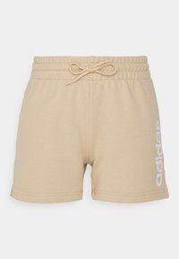ESSENTIALS LINEAR - Pantalón corto de deporte - magic beige
