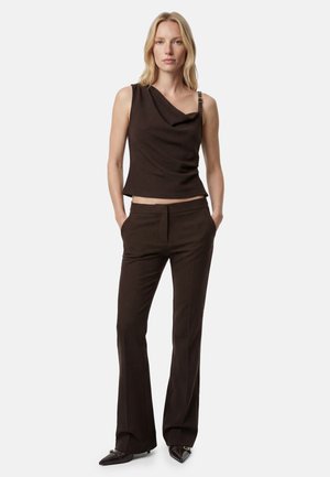Koton SLEEVELESS - Blouse - brown