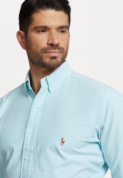 Polo Ralph Lauren Big & Tall LONG SLEEVE SPORT SHIRT - Ing - aegean blue