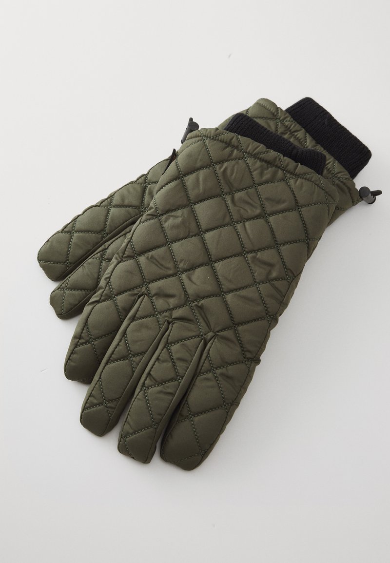 Barbour BARBOUR HARKER WATERPROOF GLOVES - Fingerhandschuh - forest/grn -  Zalando