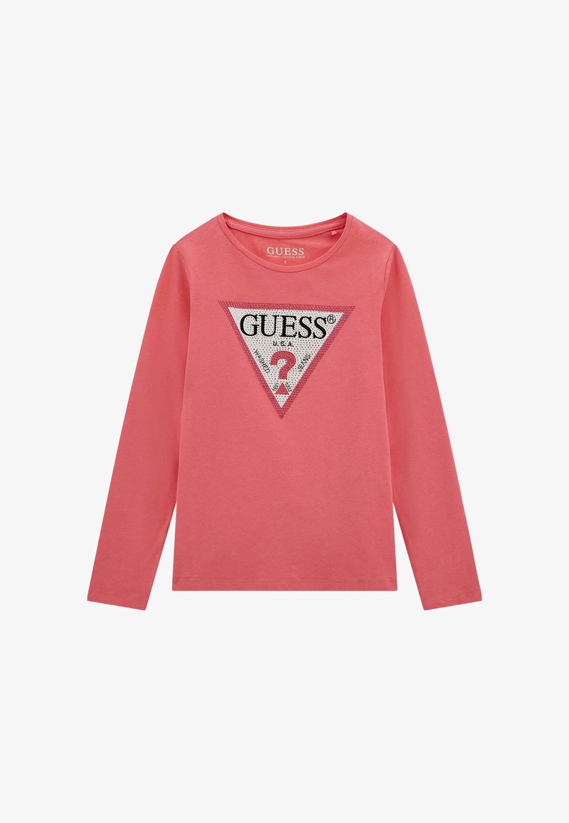 Guess LOGO-DREIECK - Ilgarankovis viršutinės dalies drabužis - rose