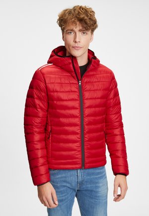 HOODED ROSSIGNOL JACKET - Välikausitakki - carmin