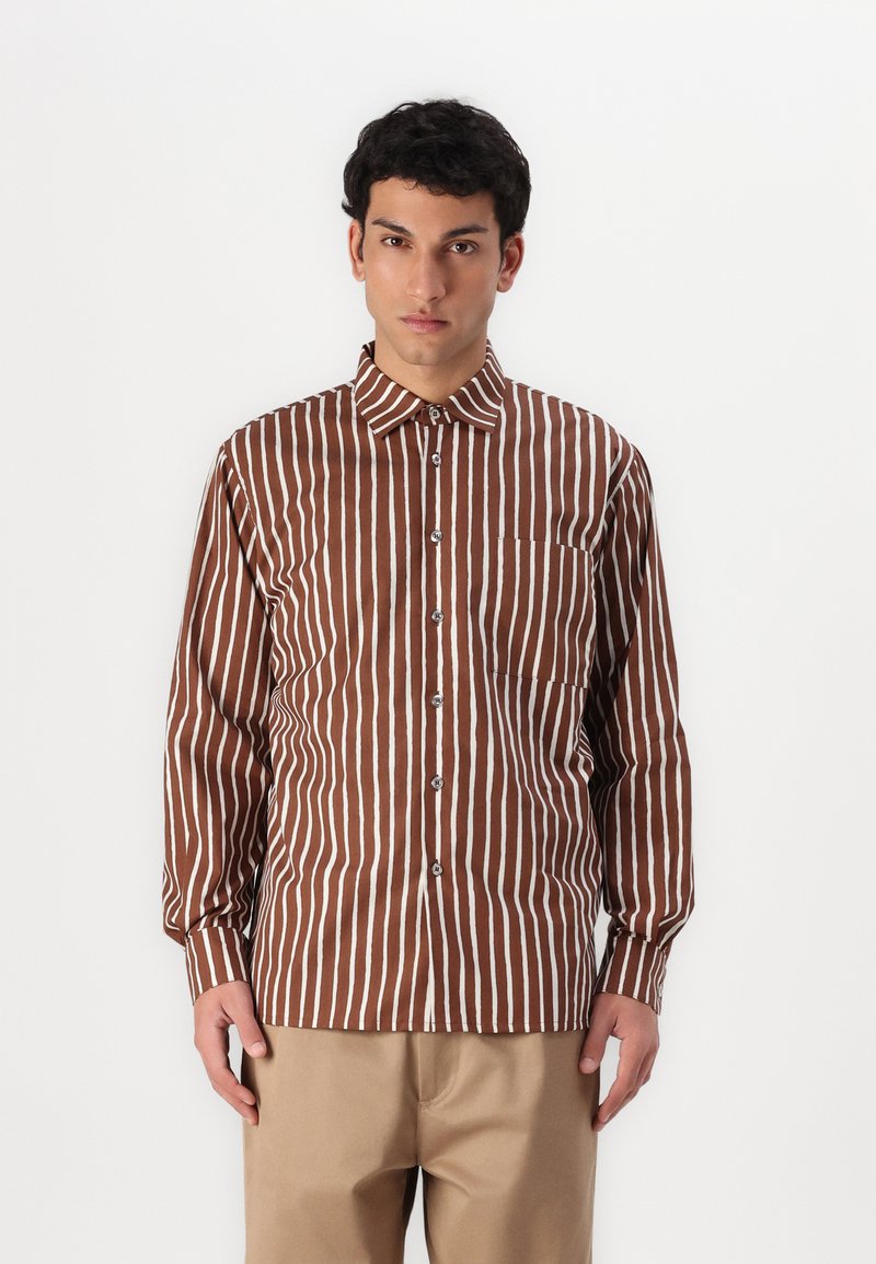 Marimekko JOKAPOIKA UNISEX - Bluza z gumbi - brown