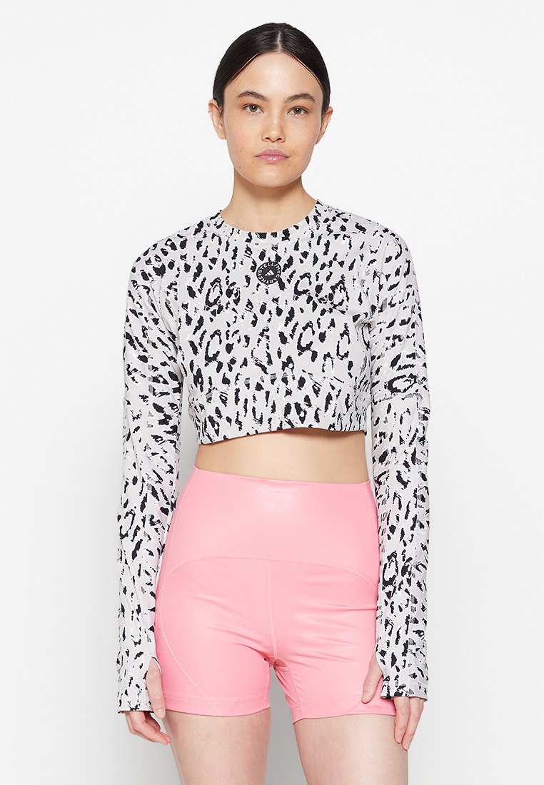 adidas by stella mccartney Sport T-shirt grijs adidas by stella mccartney Sport T-shirt grijs