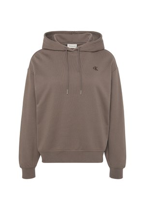 Calvin Klein Jeans, MONOGRAM HOOD - Φούτερ με κουκούλα - iron