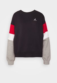 Unselected, black/grey heather/white