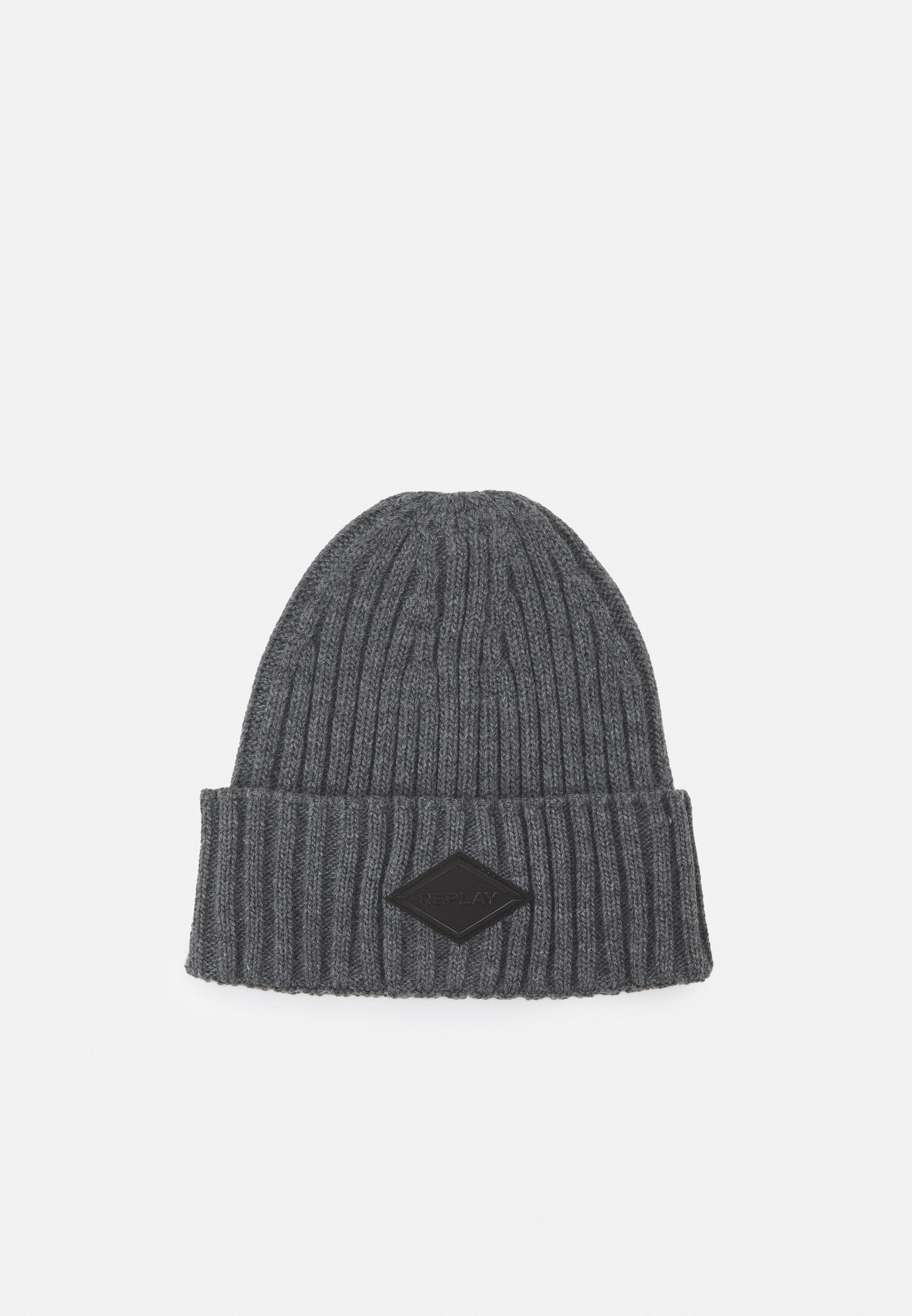 Replay BEANIE UNISEX - Berretto - grey melange/grigio - Zalando