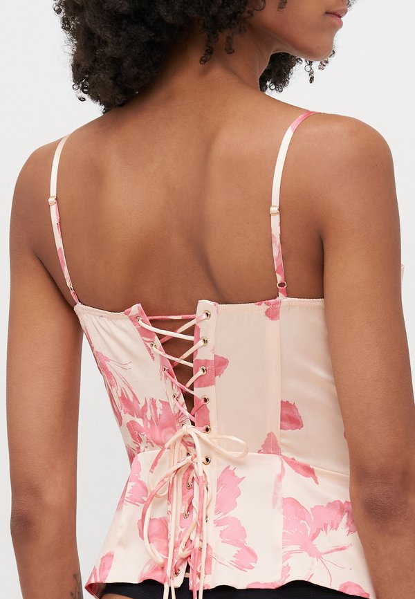 PAPILLON ET ORCHIDEE CORSET - Corset2