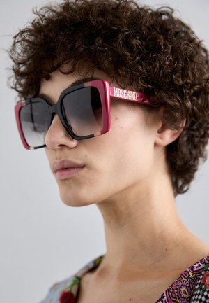 MOSCHINO Slnečné okuliare - fuchsia/black