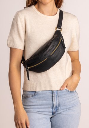 Gusti Leder, ACTON - Marsupio - black