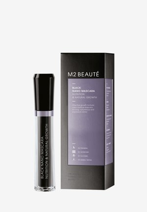 M2 BEAUTÉ, NANO MASCARA NUTRITION & NATURAL GROWTH - Mascara - black