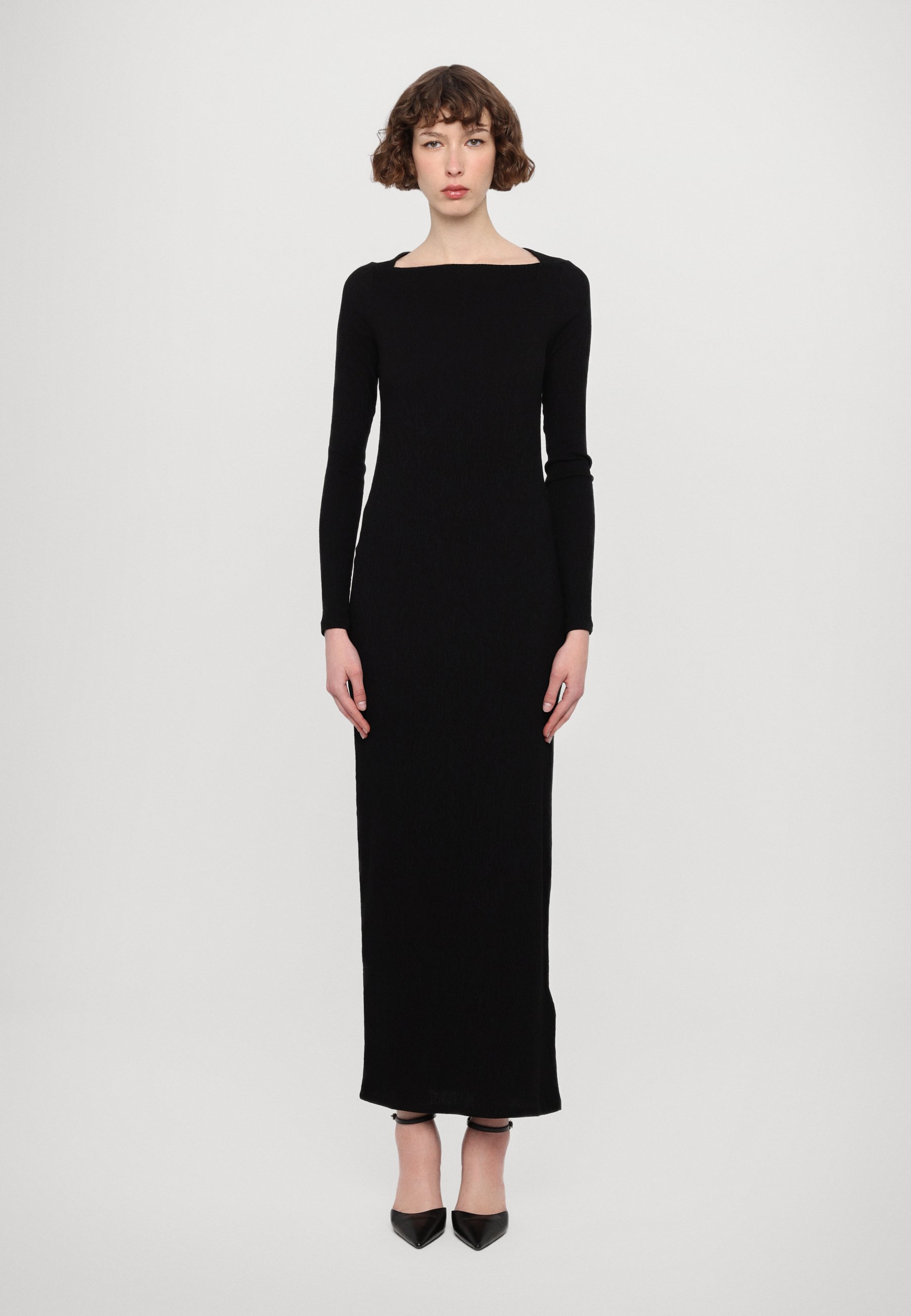 REMAIN LONG SLEEVE DRESS - Maxi dress - black - Zalando.ie