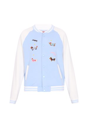 Bomber dzseki - offwhite/blue